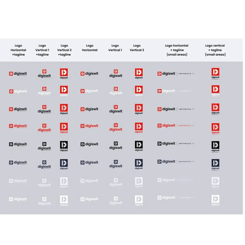 Digiswit · logo system