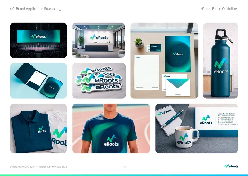 eRoots Analytics · identity applied