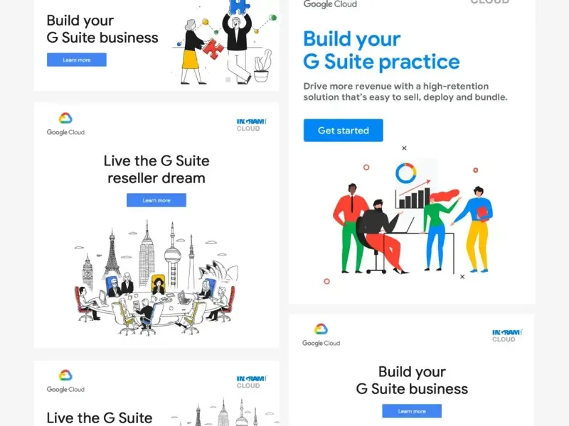 Google Cloud co-branded campaigns
